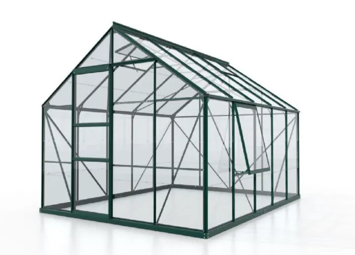 Vitavia Gewächshaus Meridian 1 8300 ESG 3 mm in smaragd