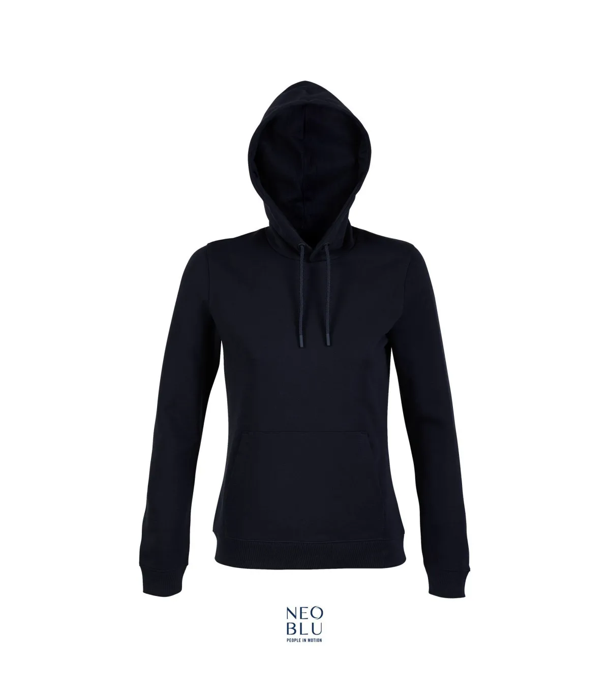 Frau Pullover aus Französisch Terry mit Kapuze NEOBLU NICHOLAS FRAUEN