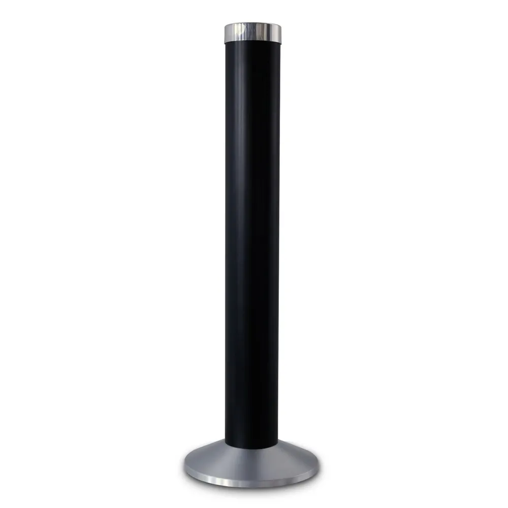 HEMMDAL Aschenbecher-Säule aus Aluminium, schwarz
