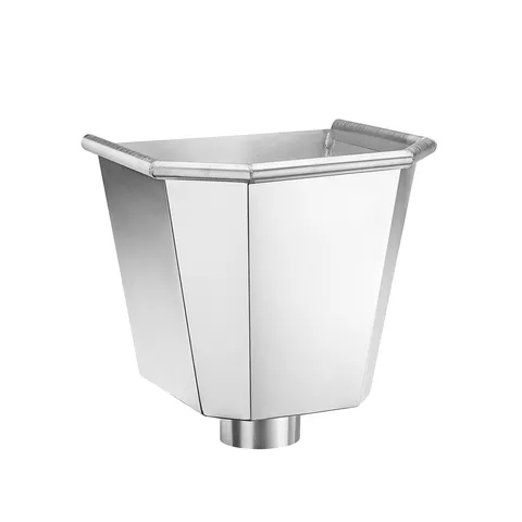 GRÖMO® Zink Wasserfangkasten ø120 6-Kant 310x325x290, 63987