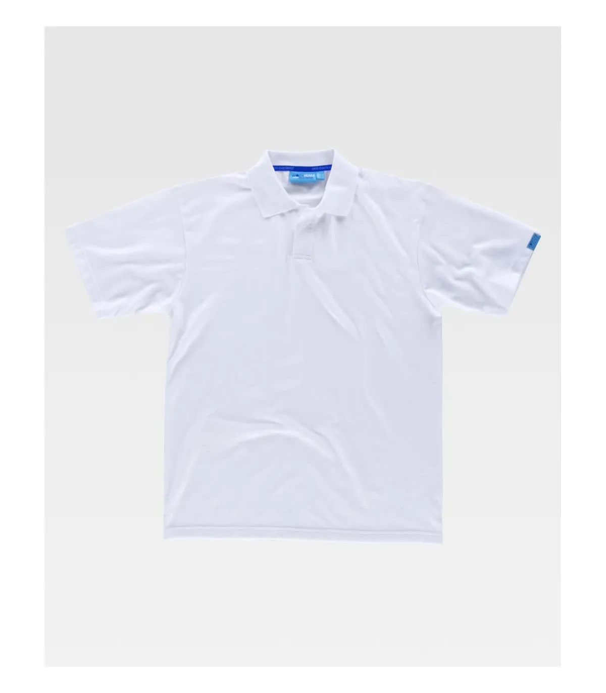 Kurzarm-Polort aus Baumwollpiqué mit antibakterieller Behandlung C3400