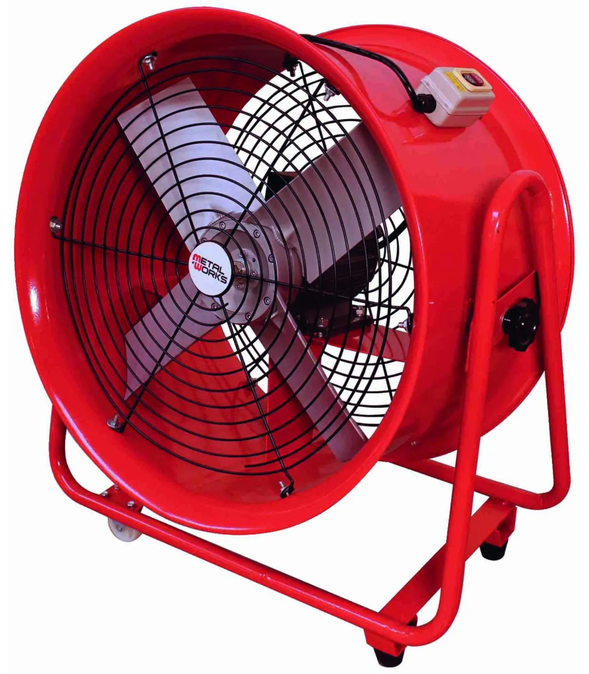 Lüfter-Great-Flow-Extraktor MV500SL mit Rädern Metallarbeiten