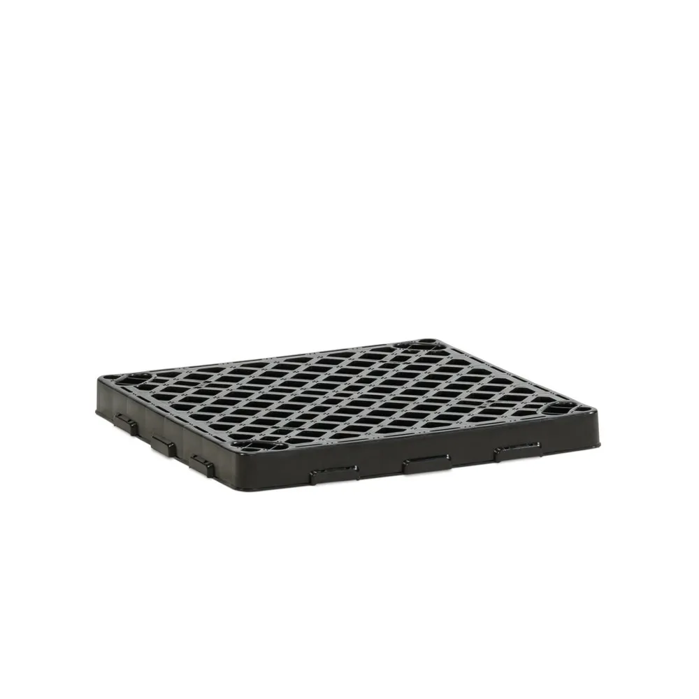 PE-Gitterrost für CEMO Fassauffangwanne, HxBxT 70 x 600 x 600 mm, TK 300 kg