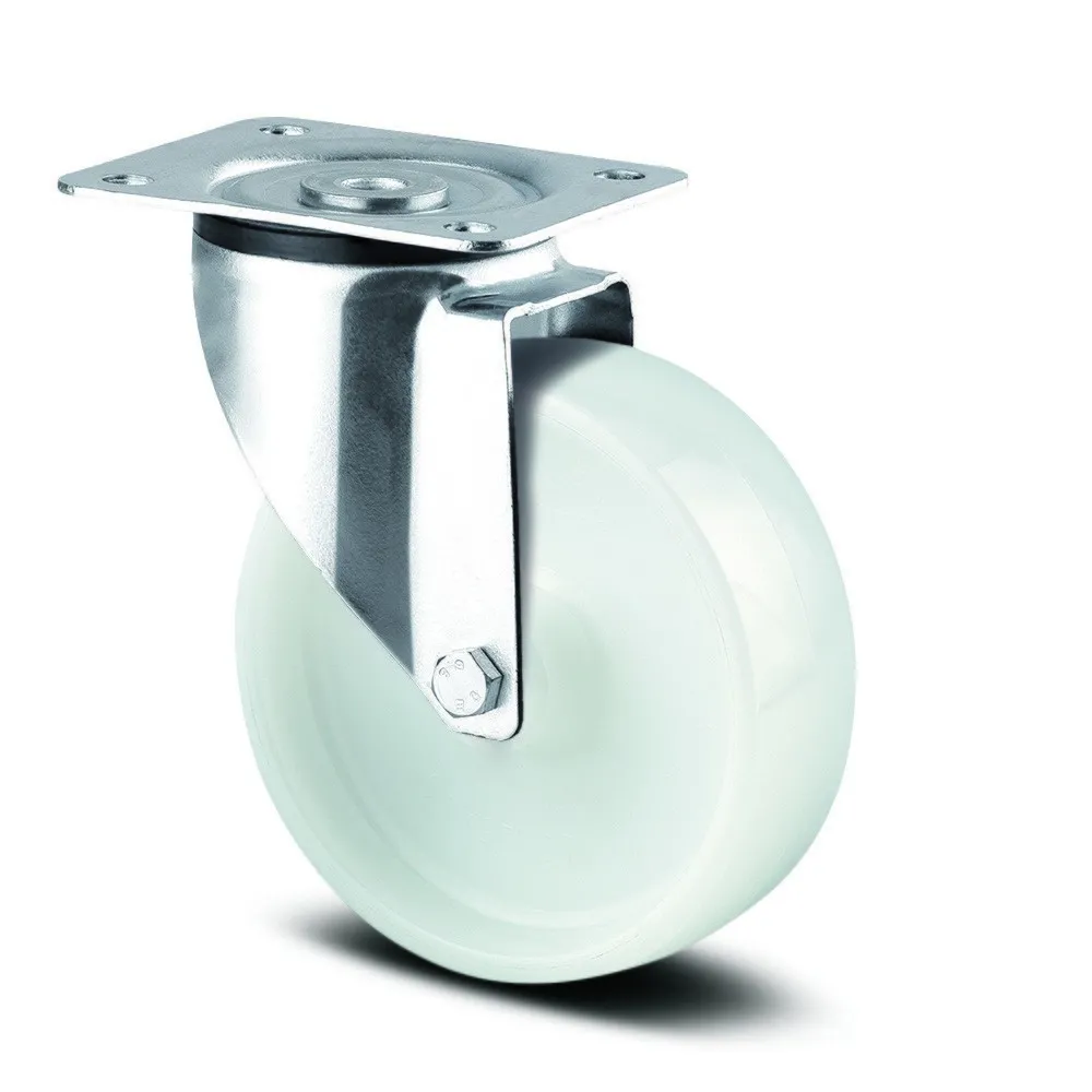 TENTE® Lenkrolle PP, Rollenlager, Ø x Breite 128 x 50 mm, TK 125 kg