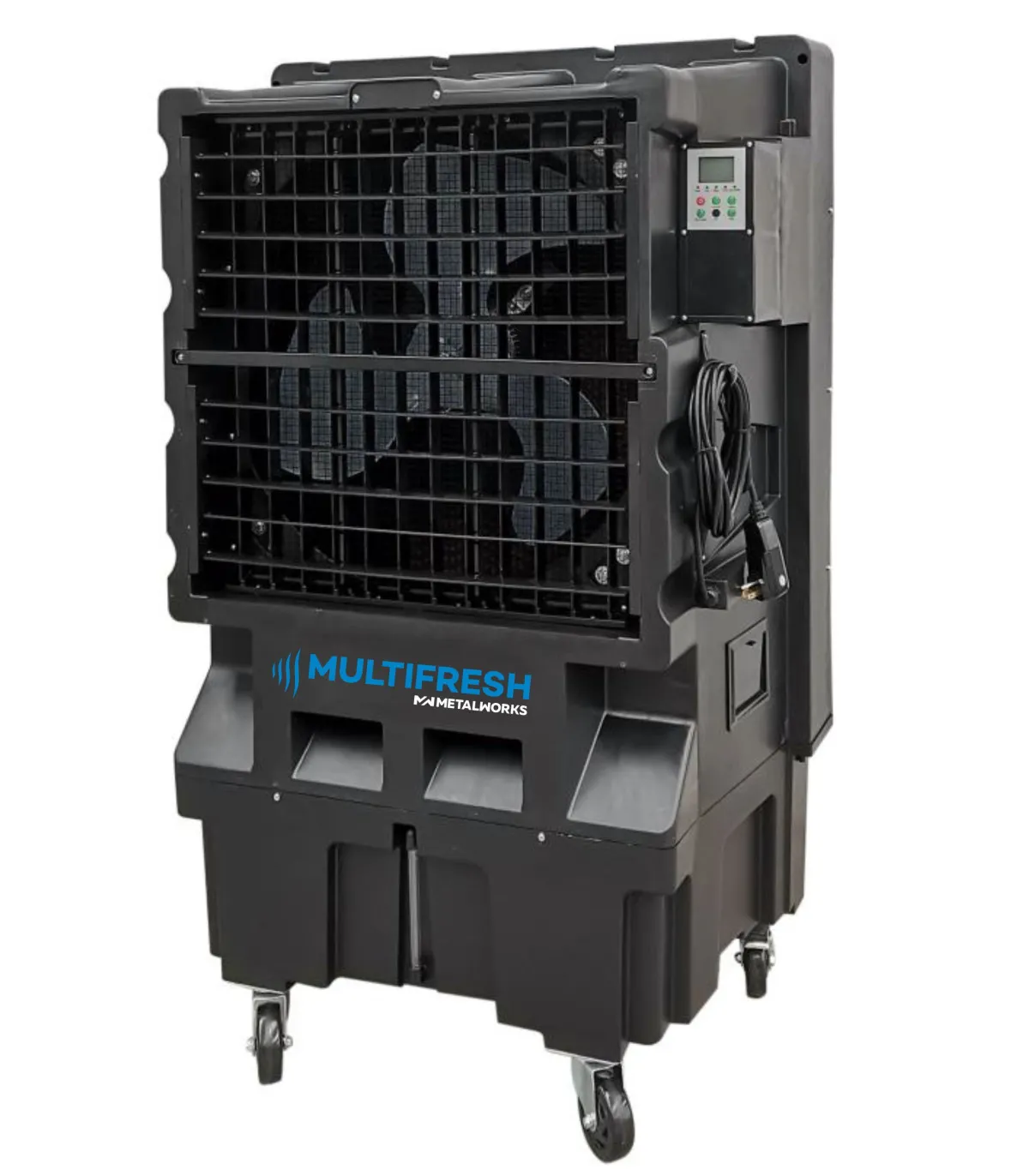 Verdampferkühler MWEWM24 - 70 l - Schwarz METALWORKS