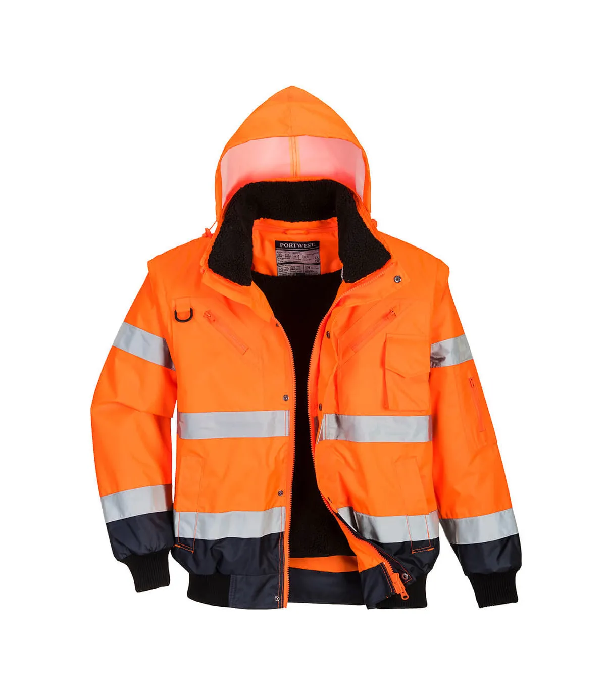 Wasserdichte Jacke 3 in 1 hoher Sicht wasserdicht EN342 PORTWEST C465