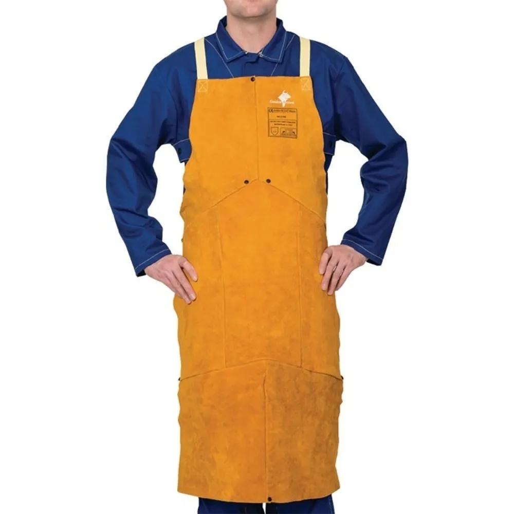 WELDAS Schürze Lava Brown™ L.ca.107xB.ca.80cm