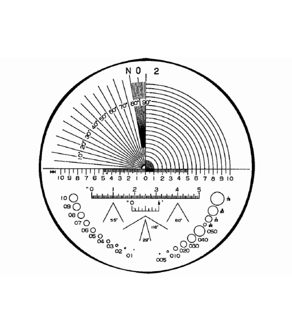 Werkstatt-Lupe mit Mess- und LED-Lichtlicht