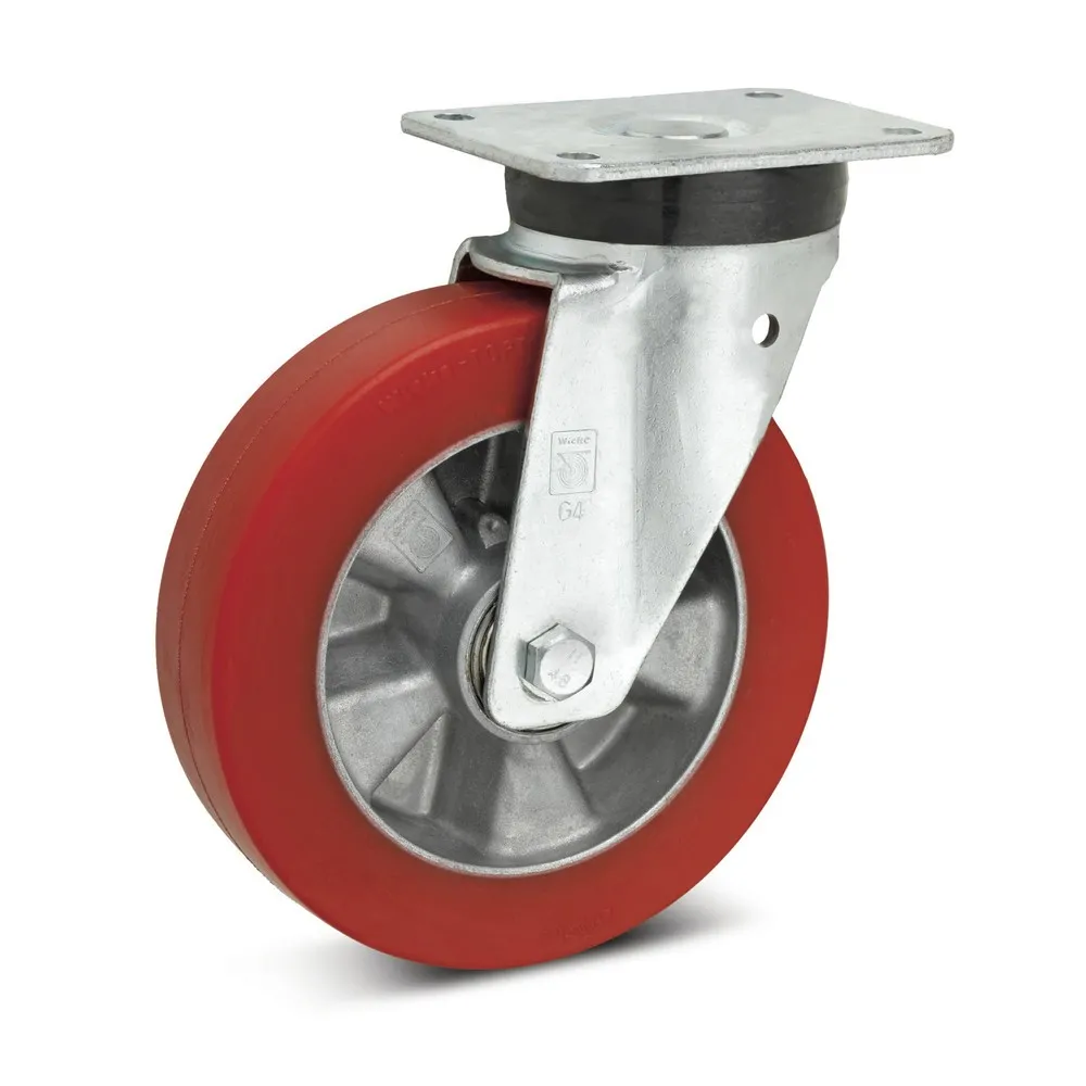 Wicke Lenkrolle Topthane® Soft-PU, Ø x Breite 100 x 40 mm, TK 270 kg