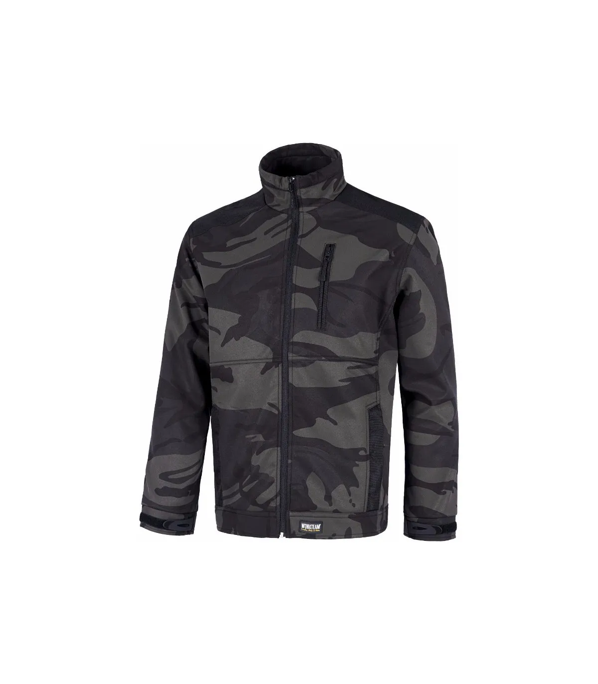 Workshell Jacke mit Camouflage WORKTEAM S8510 Sport