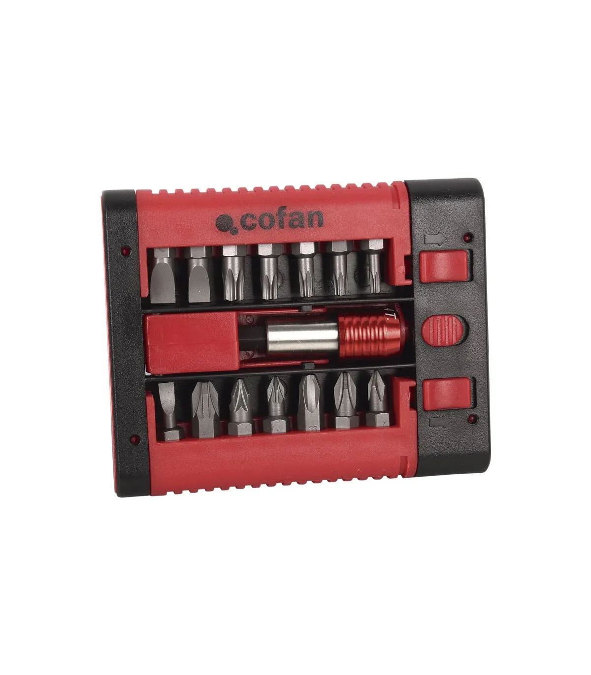 1/4 Tippset in Packungen 15 oder 27 Tipps + Cofan-Adapter