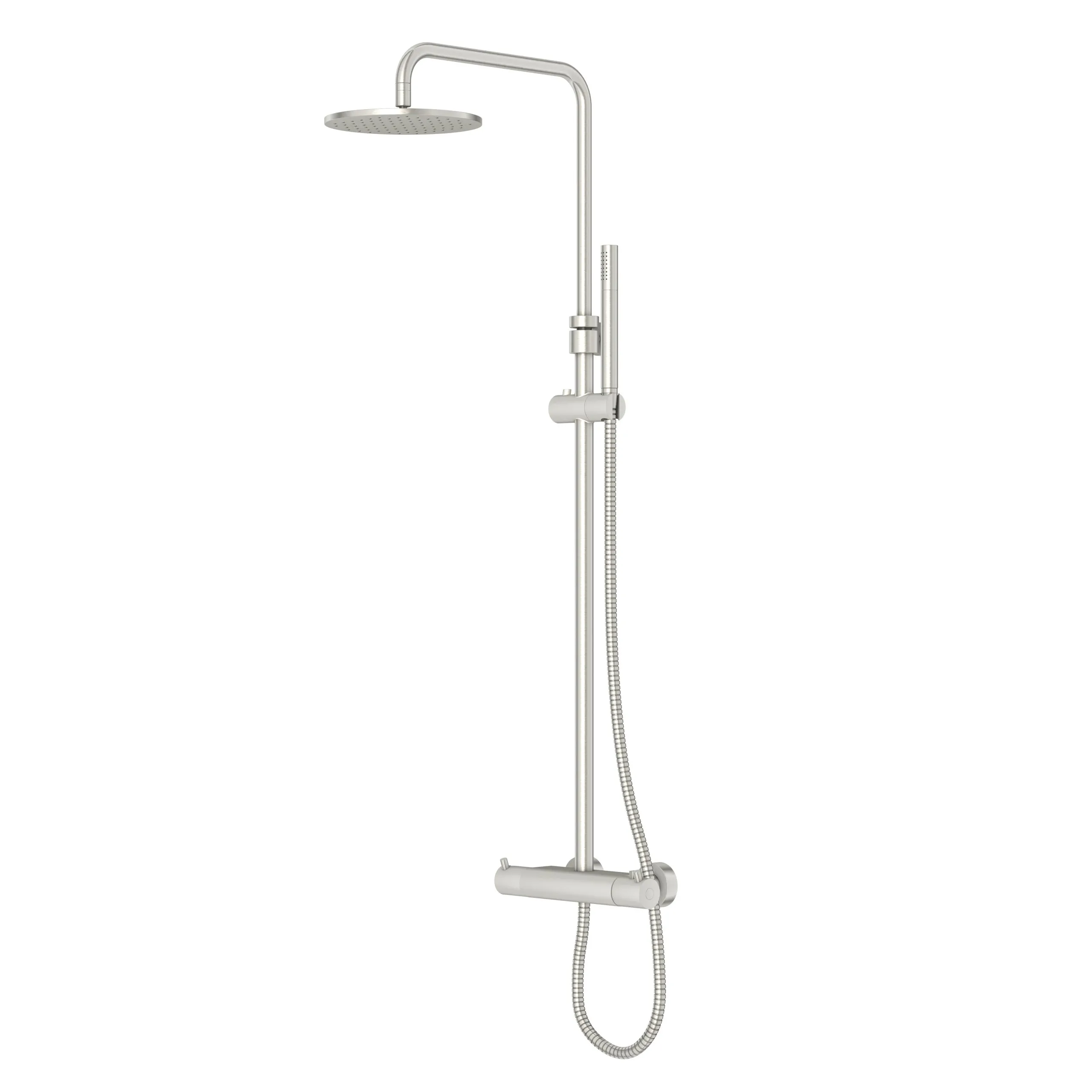 Steinberg Serie 100 Brauseset komplett brushed nickel
