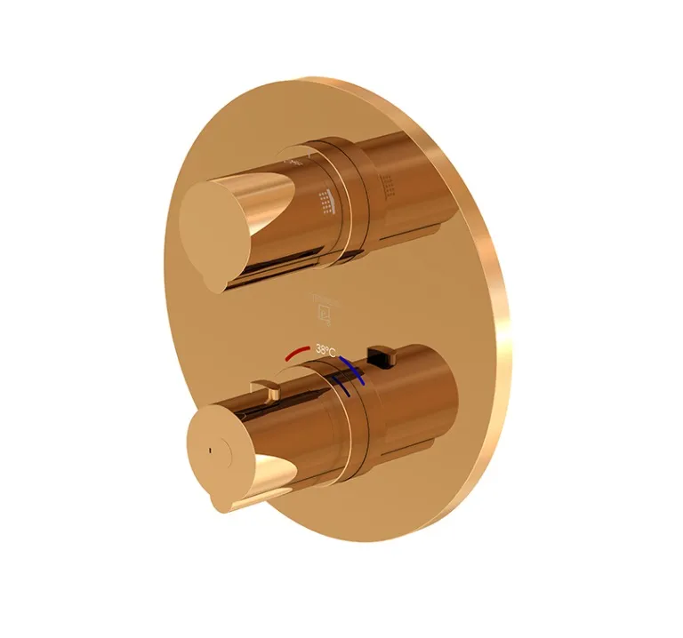 Steinberg Serie 100 Fertigmontageset zu Unterputzthermostat mit 2-Wege Umsteller 100 4133 3 RG