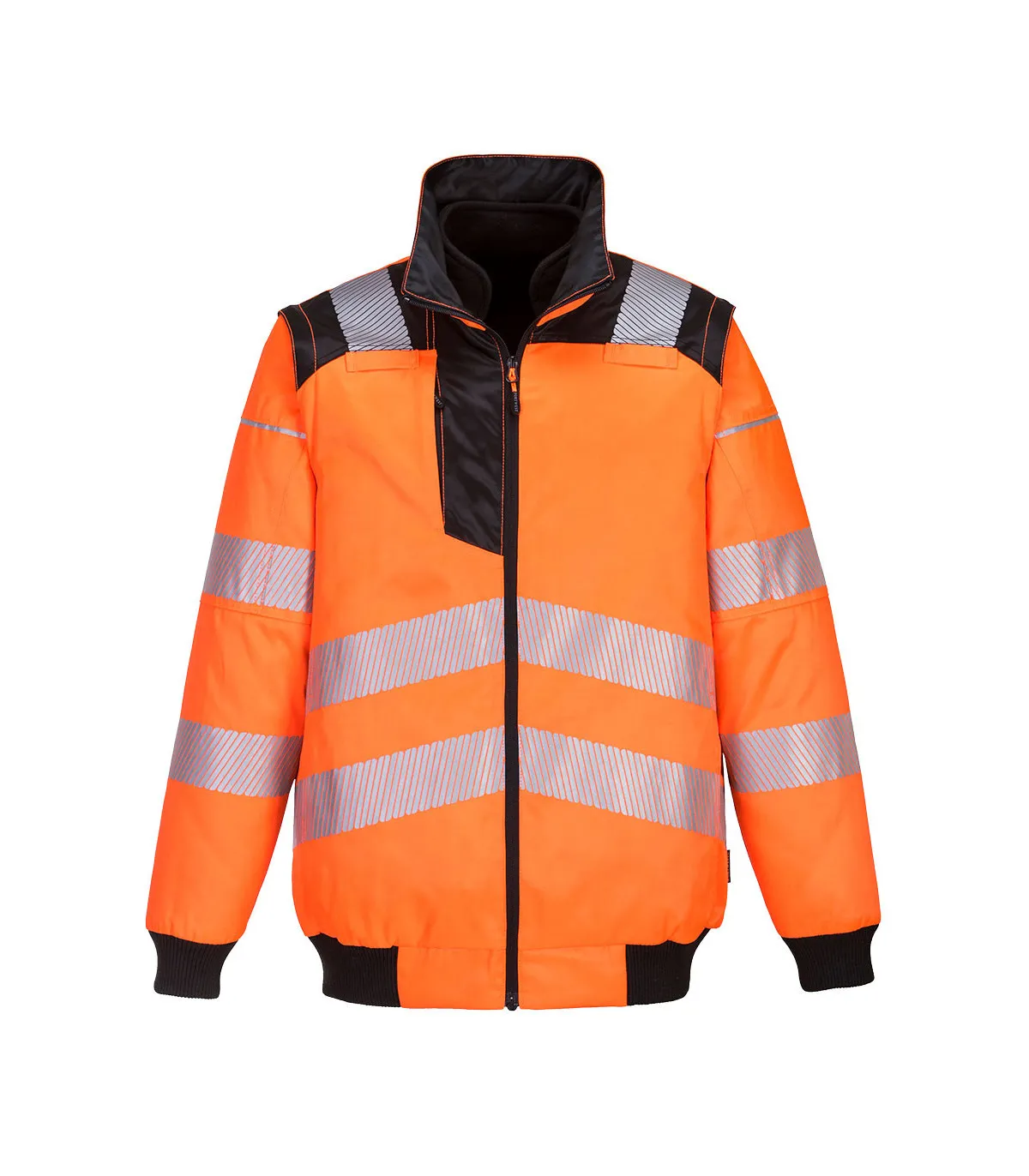 3 in 1 PW3 hohe Sicht wasserdicht mit reflektierenden Bändern PORTWEST PW302