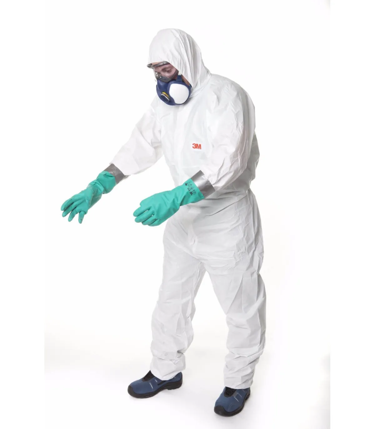 4545 schutz vor radioaktiven partikeln und biologischen mitteln typ 5/6 3M