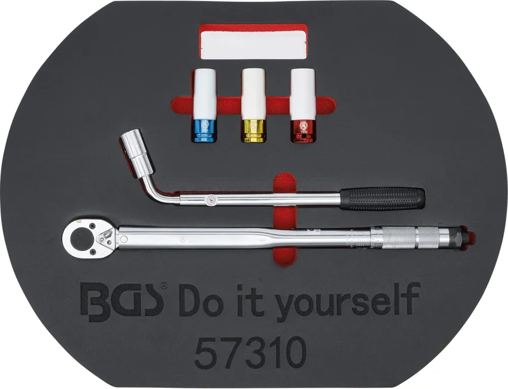 BGS DIY Radwechsel-Service-Satz | 5-tlg. – 57310