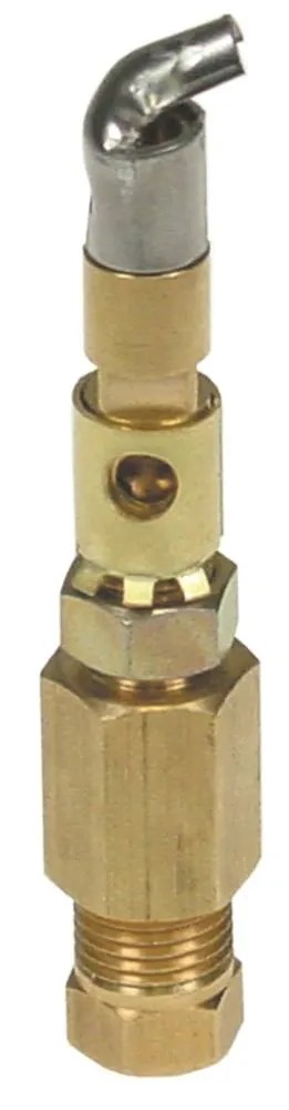 Zündbrenner 1-flammig Bohrung ø 0,35mm Serie 100 Brennertyp C