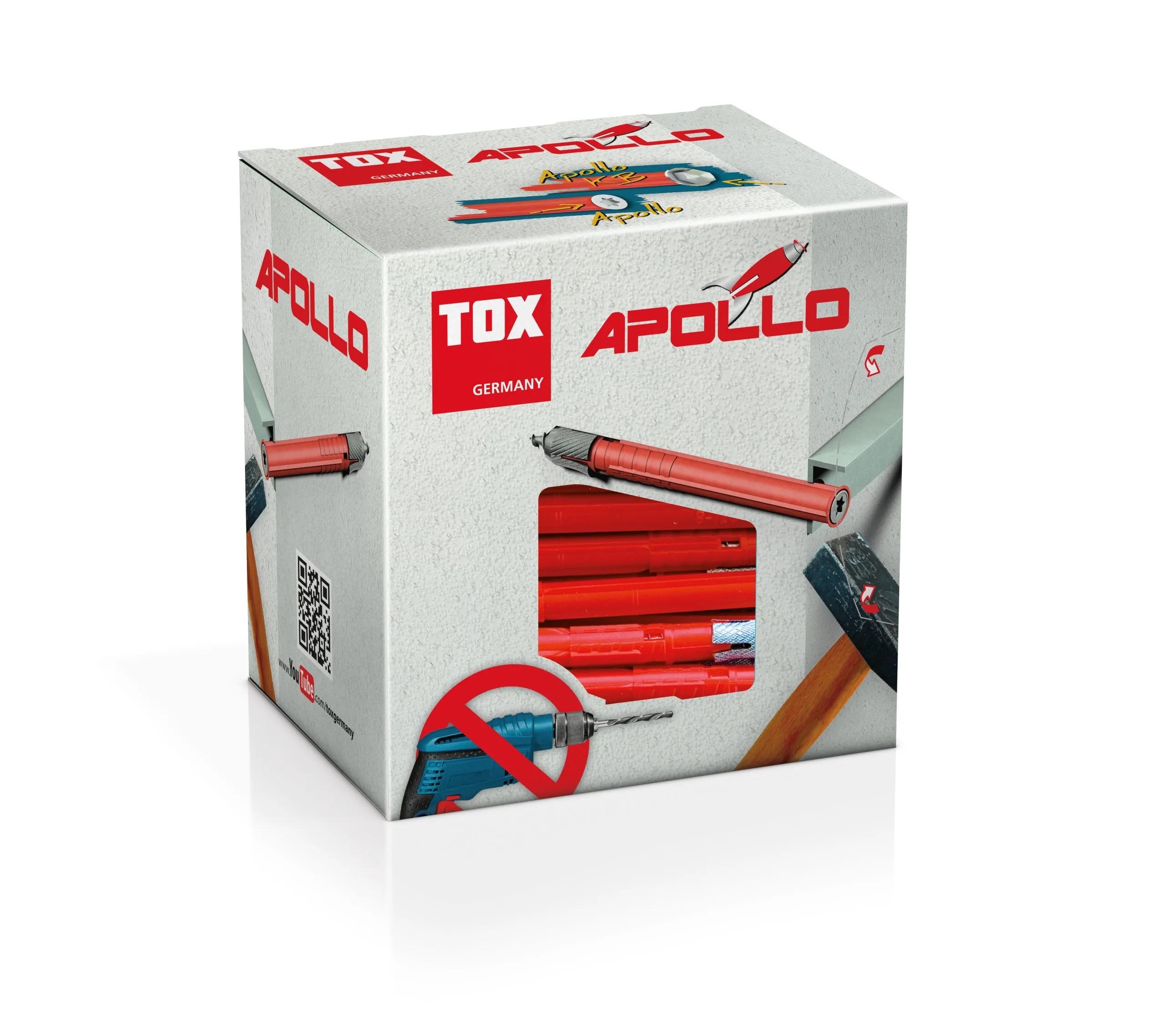 TOX Allzweck-Rahmendübel Apollo 6x50 mm 50 Stück, 049101041