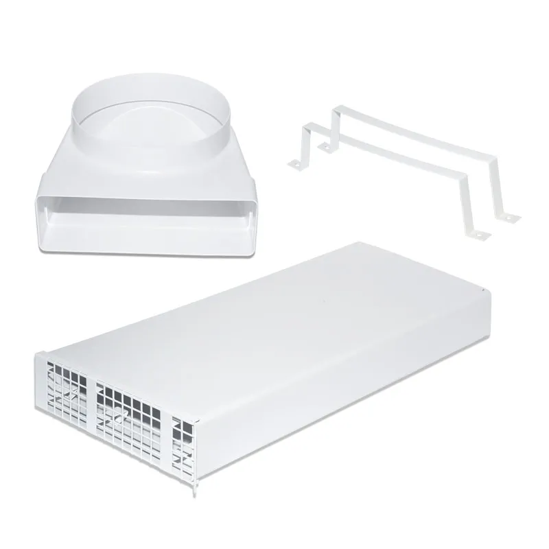 Blauberg Laibungskit mit Stahlgitter weiß KIT BlauPlast white 160 Montagekit Fensterlaibung 8001277