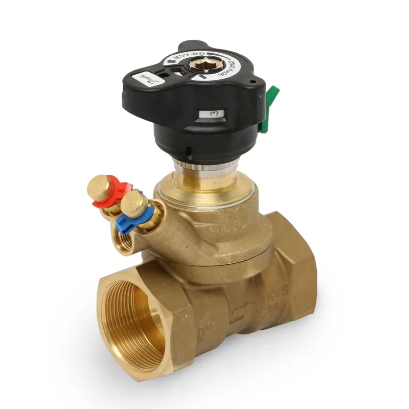 Danfoss Strangregulierventil Messventil MSV-BD Leno DN40LF 1 1/2" IG Kvs 26m³ mit Entl. 003Z4005