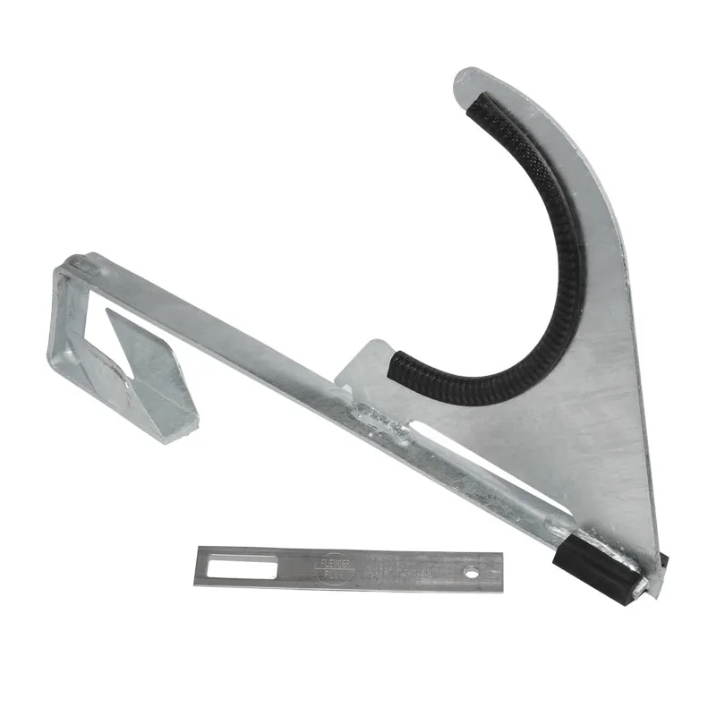 Flender Gebirgsschneefangstütze f. Dachziegel & -steine Nr. 75 B verzinkt, 3/5 & 4/6er Latte 31-36