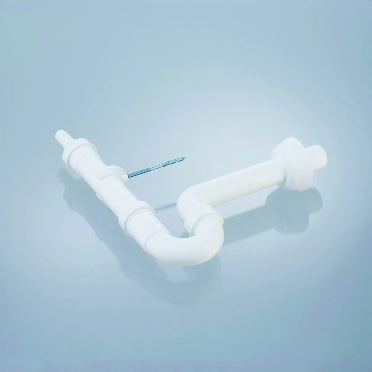 Röhrengeruchverschluss, DN 40 für Wasch- oder Spülmaschine, Waschgeräte-Siphon 1 1/2" x 40mm