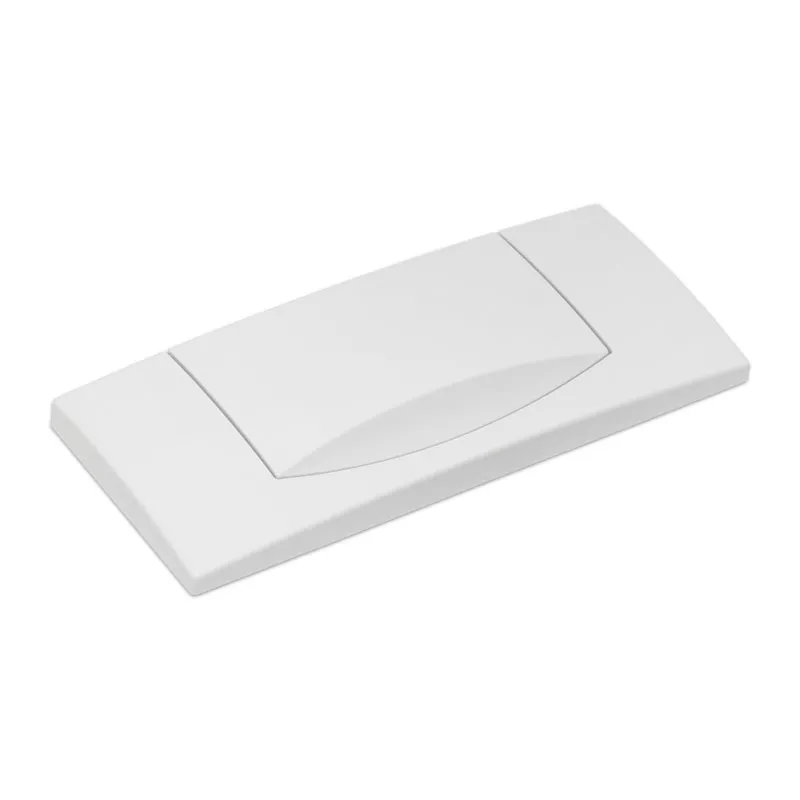 Geberit Betätigungs-Platte 300 T, Betätigung von oben zu UP-Spülkasten, weiß alpin 115.333.11.1