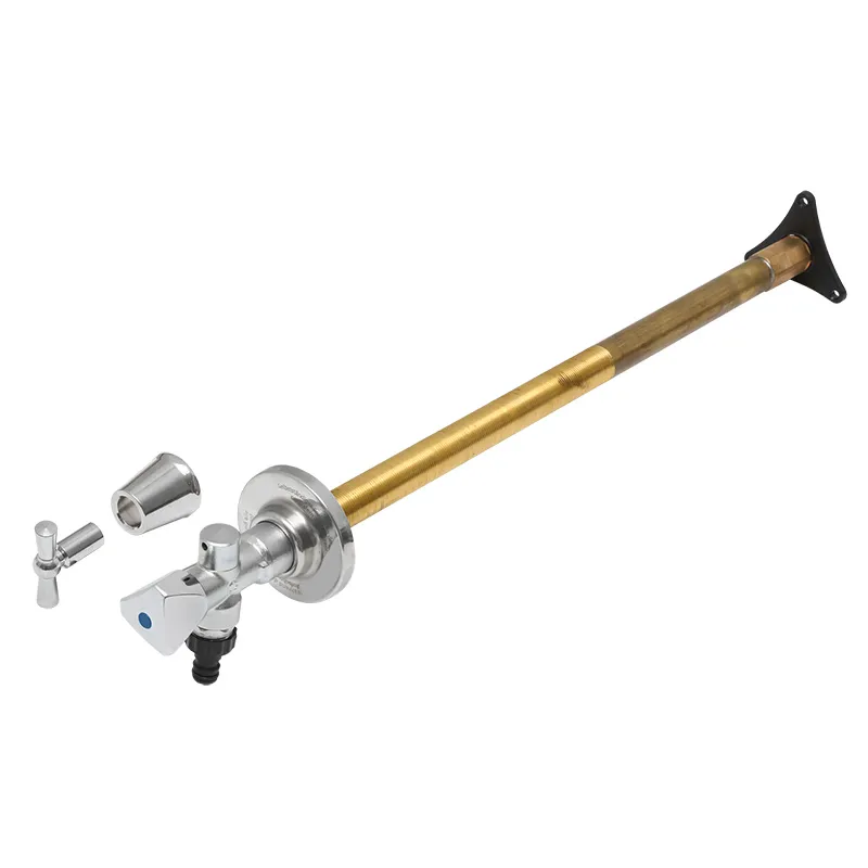 Schlösser Frostsichere Außenarmatur JS-Frost-Tec 2816 m. Sanitärgriff, Rückflussverh. Rohrbelüf DVGW