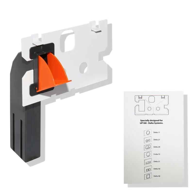 StarBlueDisc Einwurfschacht passend zu Geberit UP-Spülkasten Sigma UP320 , UP300 und Delta, UP100,-C