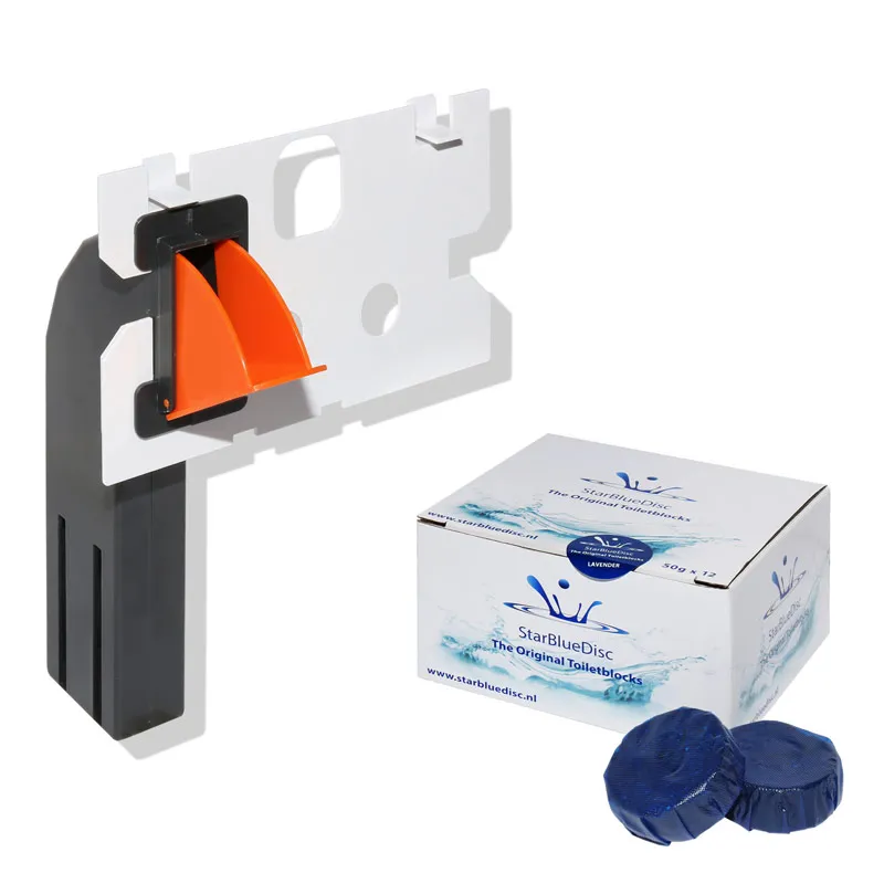 StarBlueDisc Set 1 Einwurfschacht zu Geberit UP-Spülkasten Sigma UP320 , UP300 und Delta, UP100,-C