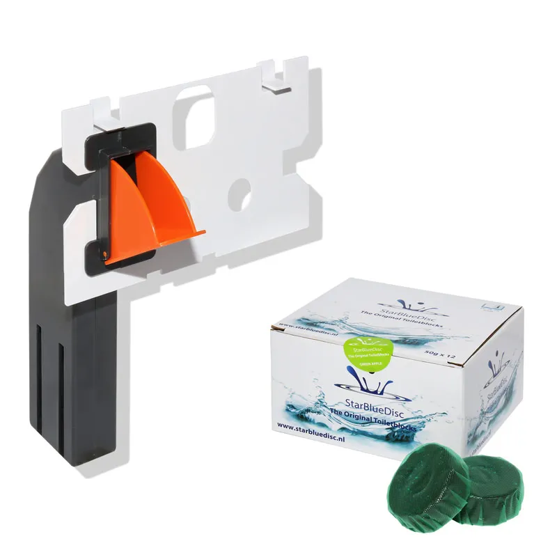 StarBlueDisc Set 2 Einwurfschacht zu Geberit UP-Spülkasten Sigma UP320 , UP300 und Delta, UP100,-C