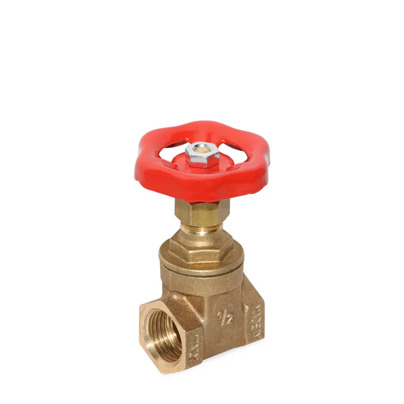 Muffenschieber 1/2'' DN15 Schieber Rotguss ohne Entleerung PN 16