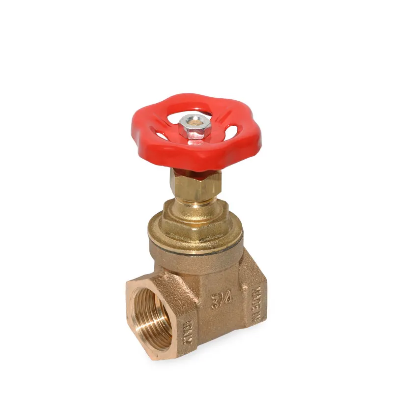 Muffenschieber 3/4'' DN20 Schieber Rotguss ohne Entleerung PN 16