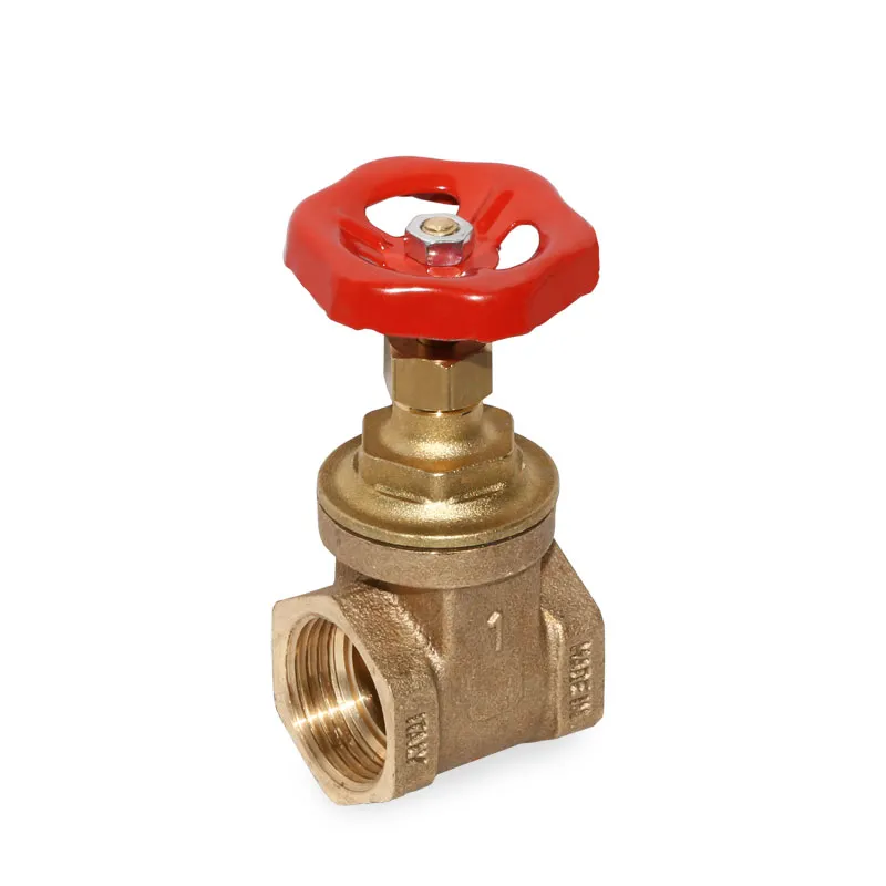 Muffenschieber 1'' DN25 Schieber Messing ohne Entleerung PN 10