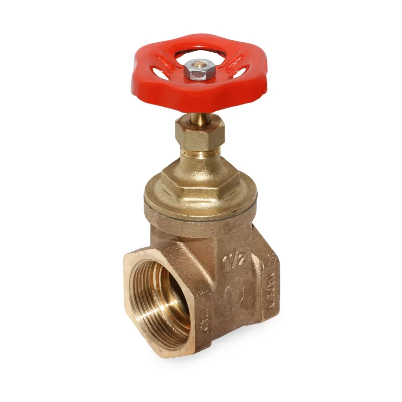 Muffenschieber 1 1/2'' DN40 Schieber Rotguss ohne Entleerung PN 16