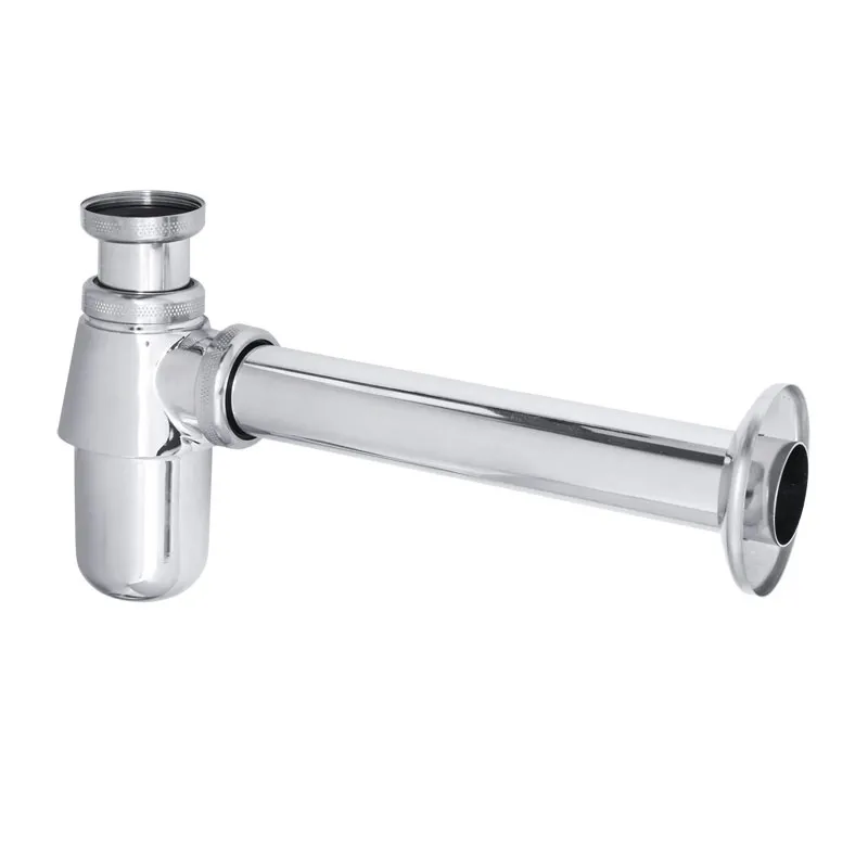 Hausmarke Flaschensiphon 50 chrom 1 1/4"