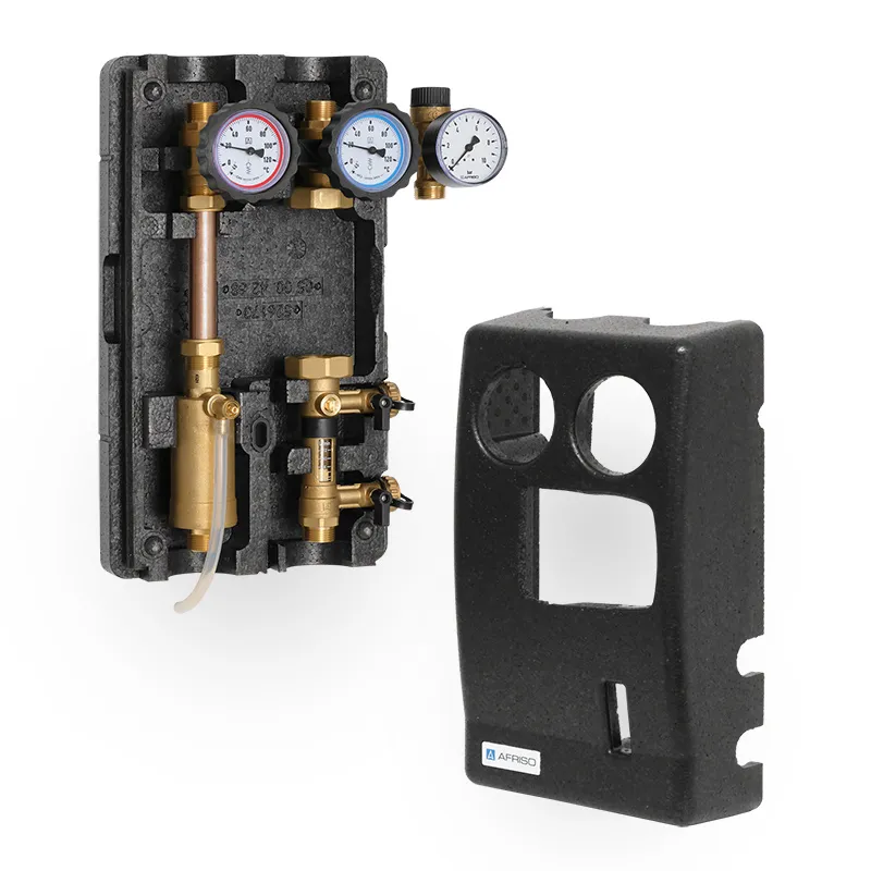 Afriso Solarpumpengruppe PrimoSol 130-4 2-12 l/min Zweistrang Solarstation ohne Pumpe 77859OP