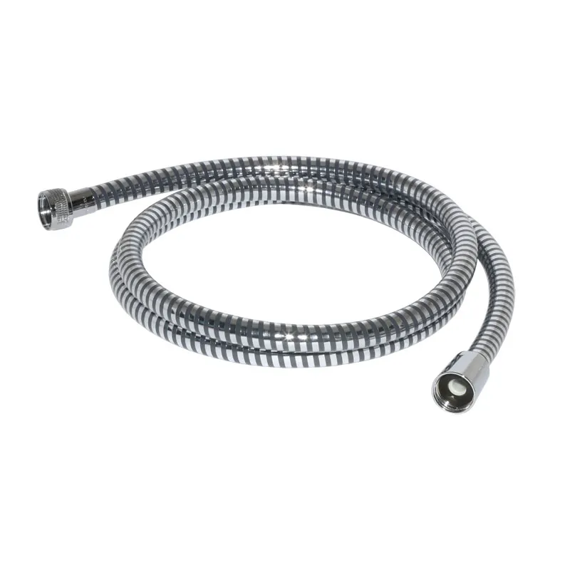 Hausmarke Premium O100 Brauseschlauch 1/2" x 1/2" x 1600 mm, chrom/schwarz