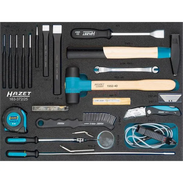 Hazet 163-372/25 Universal-Werkzeug-Satz 3/3+ 25tg