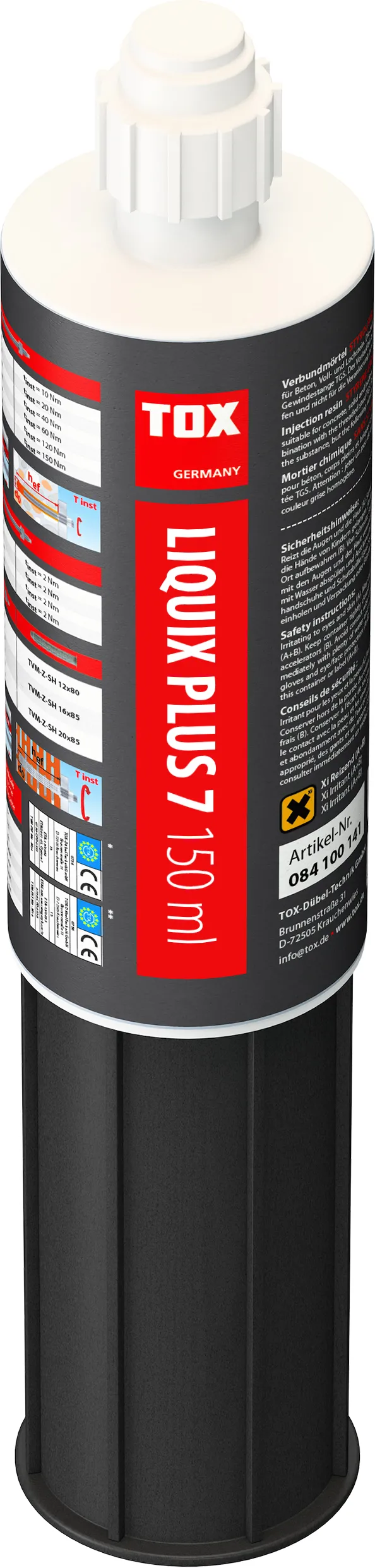 TOX Verbundmörtel Liquix Plus 7 styrolfrei 150 ml, 084100141