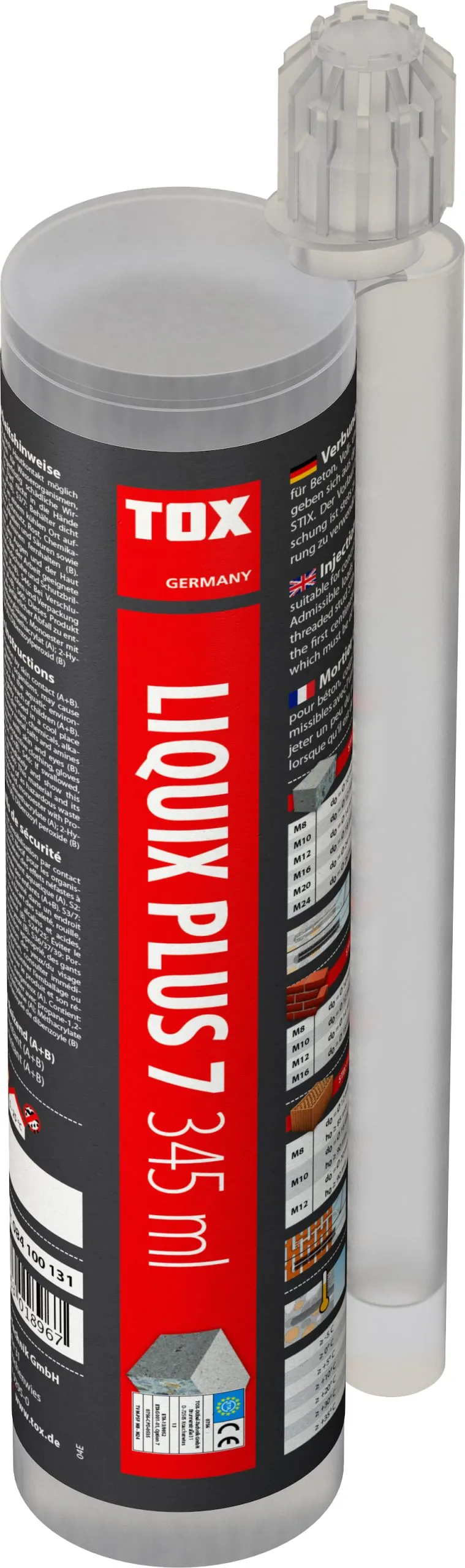 TOX Verbundmörtel Liquix Plus 7 styrolfrei 345 ml, 084100131