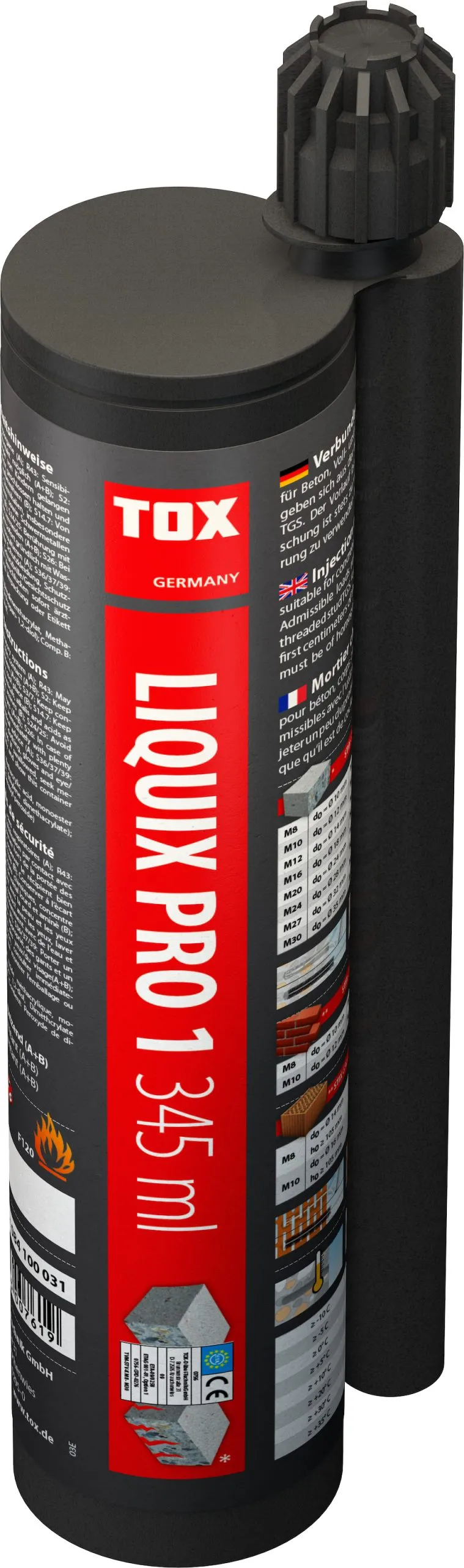 TOX Verbundmörtel Liquix Pro 1 styrolfrei 345 ml, 084100031
