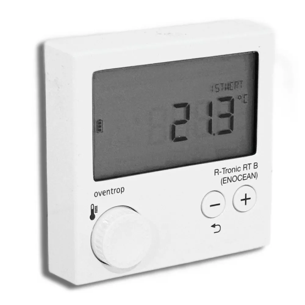Oventrop Raumthermostat "R-Tronic RT B" (ENOCEAN) Funk-Thermostat für Smart Home 1150780