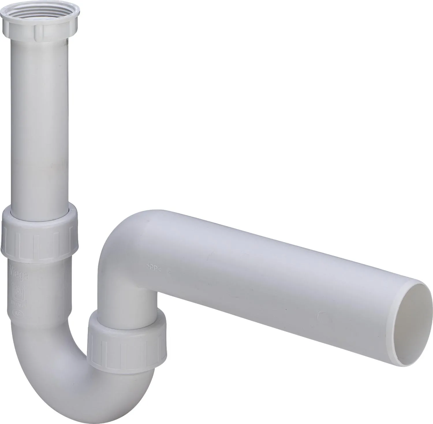 Viega Röhrengeruchverschluss, mit waagerechtem Abgang, 11/2x50 Modell 7985, 107888