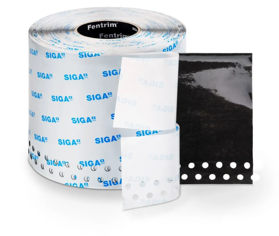 SIGA Fentrim ® 2 überputzbar, f. schlagregend. Anschluss von Fenstern & Türen im Aussenbereich 200mm