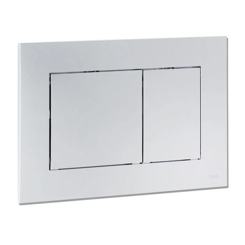 TECE Betätigungsplatte TECEnow WC für Zweimengentechnik chrom glänzend