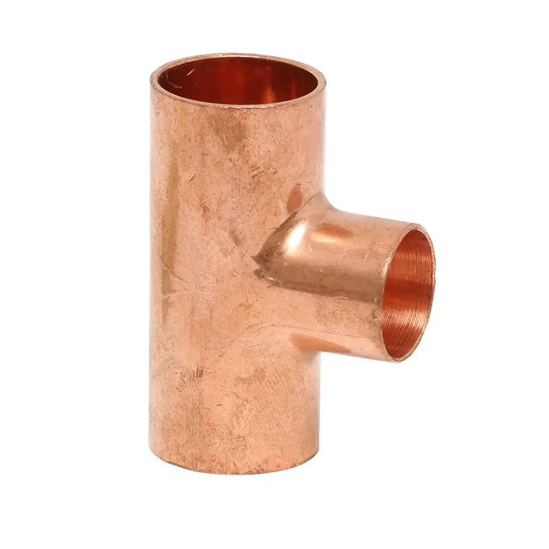 T-Stück mit Lötanschluss Löt 95130 in 42x35x42mm Kupfer