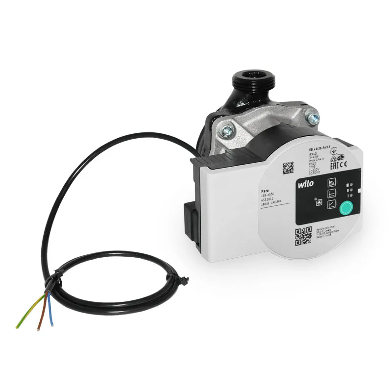 Wilo PARA 15/6 - 43/SC 130mm Heizung Sole Hocheffizienzpumpe Solarpumpe