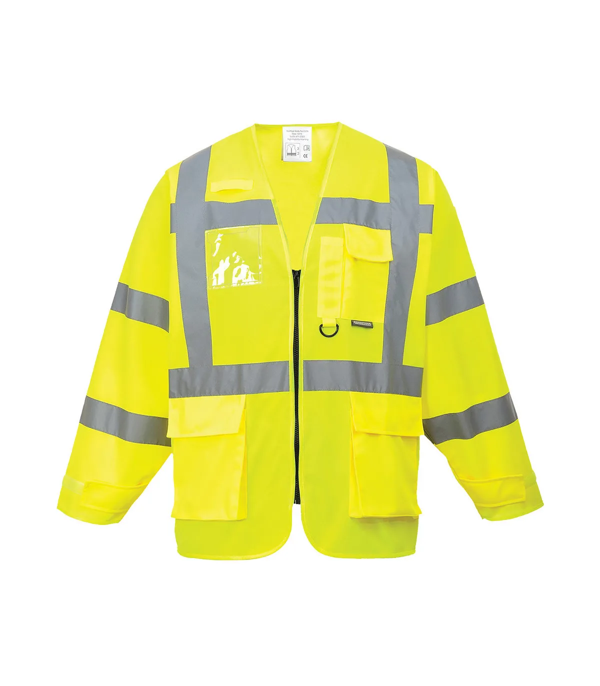 A.V Executive Jacket mit Frontreißverschluss und reflektierenden Bändern PORTWEST S475