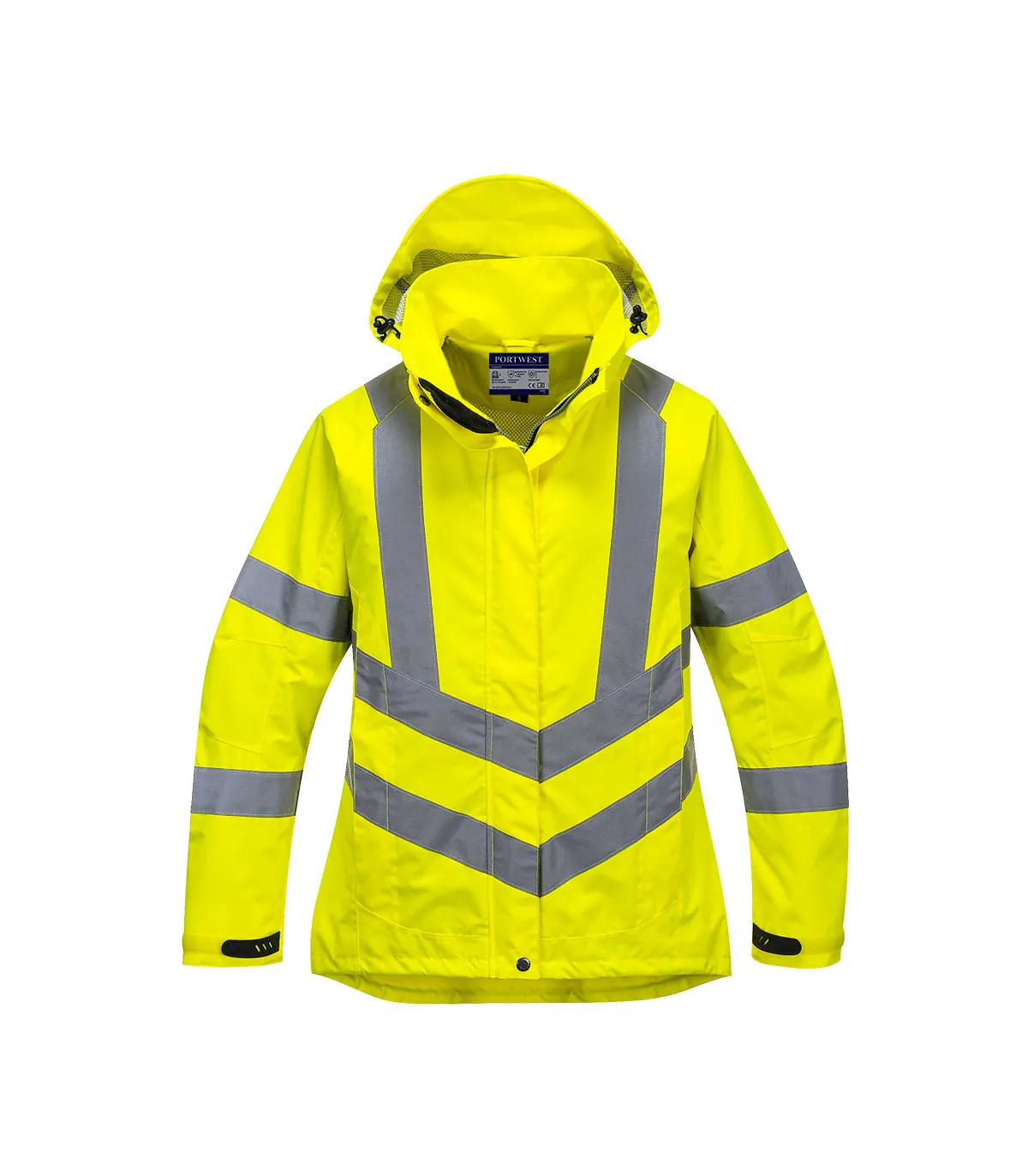 A.V Frau atmungsaktive Jacke reflektierende Bänder im Winkel PORTWEST LW70